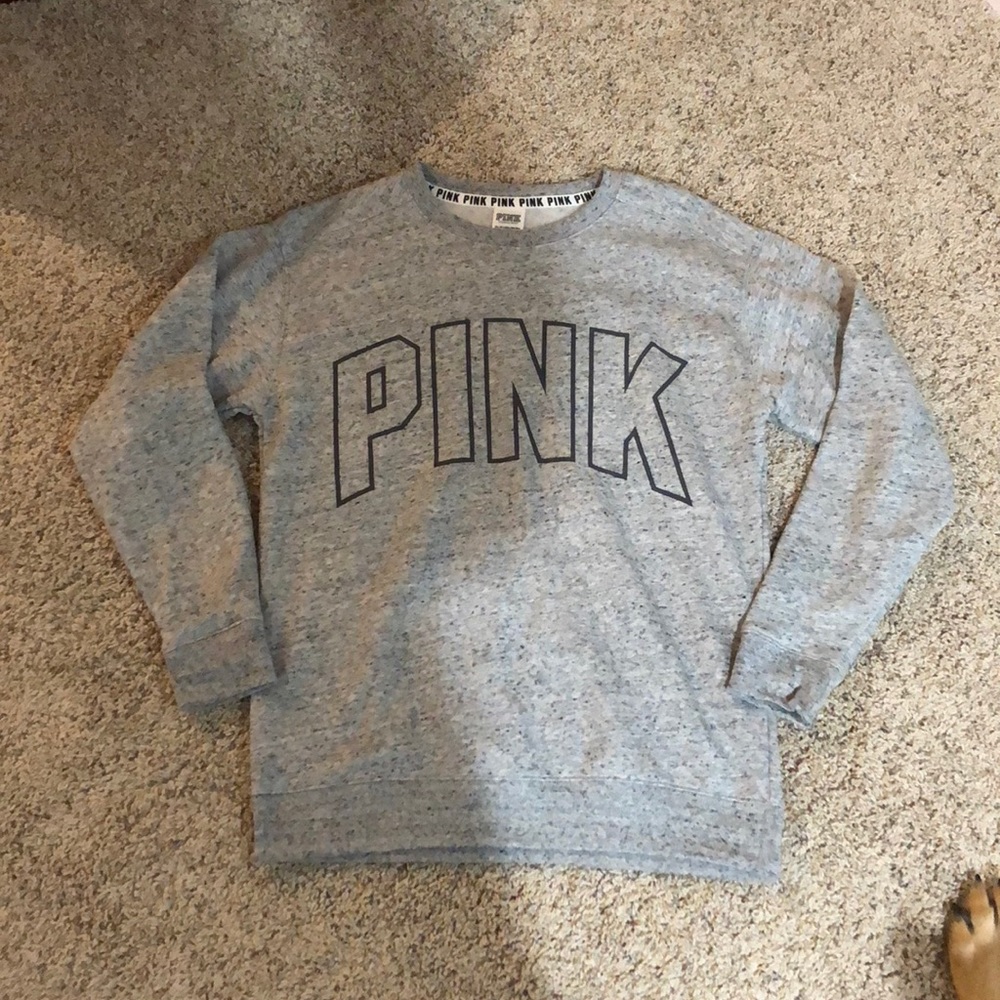PINK Grey Sweater